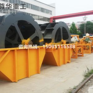 輪式洗砂機